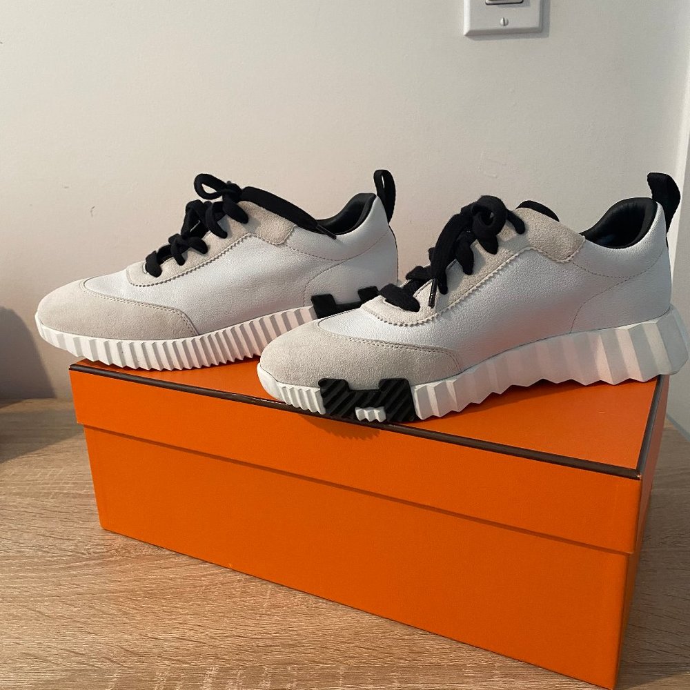 Hermes Womens Bouncing Sneakers Leather
